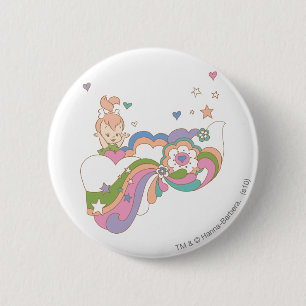 PEBBLES™ Regenbogenwolke Button