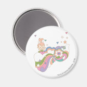 PEBBLES™ Regenbogenwolke Magnet (Vorderseite/Rückseite)