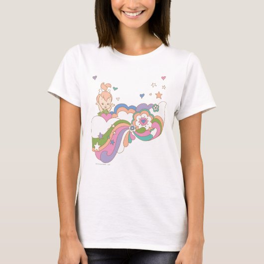 PEBBLES™ Regenbogenwolke T-Shirt (Vorderseite)