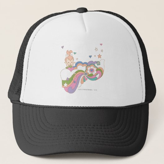 PEBBLES™ Regenbogenwolke Truckerkappe (Vorderseite)