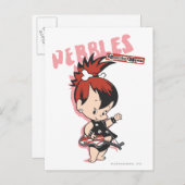 PEBBLES™ Rock Star Postkarte (Vorne/Hinten)