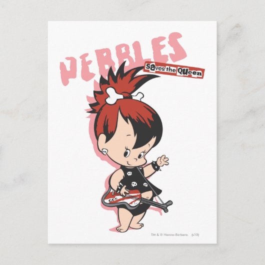 PEBBLES™ Rock Star Postkarte (Vorderseite)
