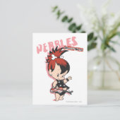 PEBBLES™ Rock Star Postkarte (Stehend Vorderseite)