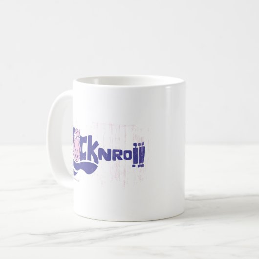PEBBLES™ Rock'n'Roll Kaffeetasse (Vorderseite Links)