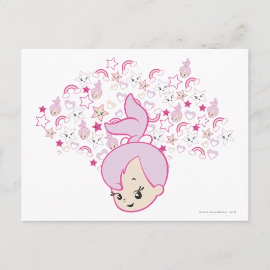 PEBBLES™ Star Print Postkarte (Vorderseite)