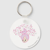 PEBBLES™ Star Print Schlüsselanhänger (Vorderseite)