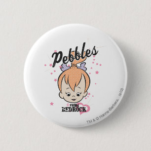 PEBBLES™ Sterne und Herzen Button