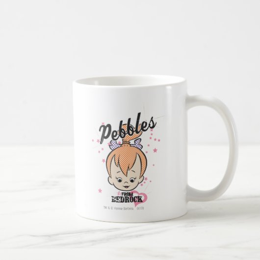 PEBBLES™ Sterne und Herzen Kaffeetasse (Rechts)