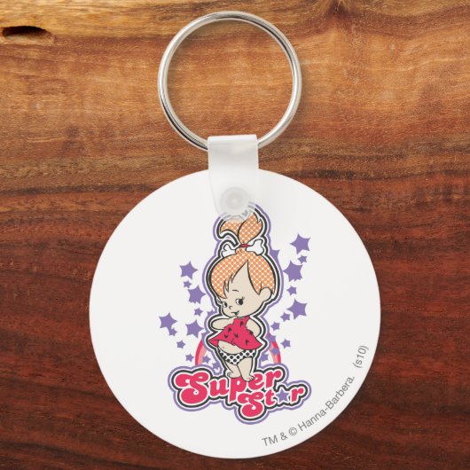 PEBBLES™ Super Star Schlüsselanhänger (Vorderseite)