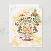 PEBBLES™ Tribal Beauty Postkarte (Vorne/Hinten)