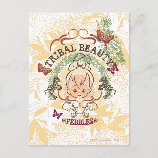 PEBBLES™ Tribal Beauty Postkarte (Vorderseite)