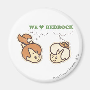 PEBBLES™ und Bam-Bam-Liebe-Grundgestein Magnet