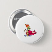 PEBBLES™ und Bam Bam und Dino Playtime Button (Vorne & Hinten)
