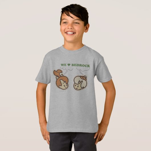 PEBBLES™ und BAMM-BAMM™ Liebe T-Shirt (Vorne ganz)