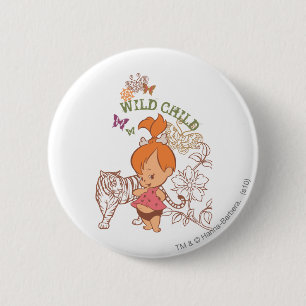 PEBBLES™ Wild Child Button