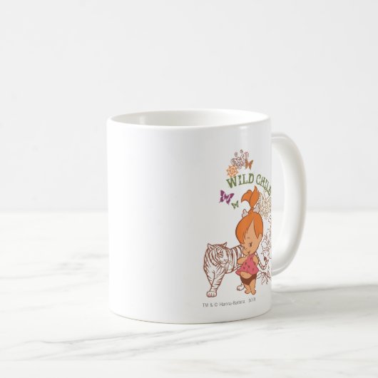 PEBBLES™ Wild Child Kaffeetasse (VorderseiteRechts)