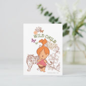 PEBBLES™ Wild Child Postkarte (Stehend Vorderseite)