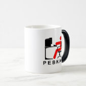PEBKAC Tasse (VorderseiteRechts)