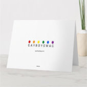 Pec Perfection Hot Typ Greetings Card Karte (Rückseite)