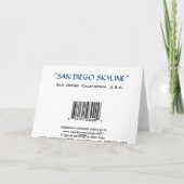 PEC SAN DIGO SKYLINE-J KARTE (Rückseite)