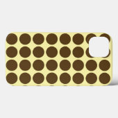 Pecan Cream Neutral Dots Case-Mate iPhone Hülle (Rückseite (Horizontal))