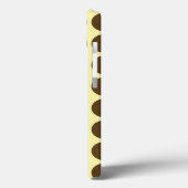 Pecan Cream Neutral Dots Case-Mate iPhone Hülle (Rückseite / Links)