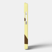 Pecan Cream Neutral Dots Mode Case-Mate iPhone Hülle (Rückseite / Links)