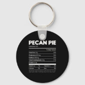 Pecan E Nutrition Facts Tee Family Matching Christ Schlüsselanhänger (Vorderseite)