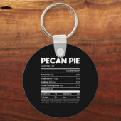 Pecan E Nutrition Facts Tee Family Matching Christ Schlüsselanhänger (Vorderseite)