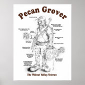 Pecan Grover 15x20 Poster (Vorne)
