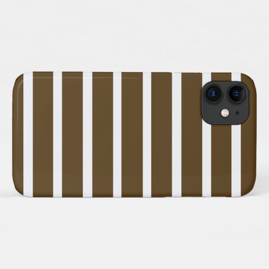 Pecan-neutrale Streifen Case-Mate iPhone Hülle (Rückseite (Horizontal))