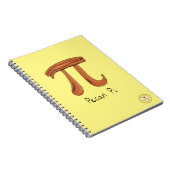 Pecan Pi Niedlich Mah Pi Day Notebook Notizblock (Rechte Seite)