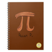 Pecan Pi Niedlich Mah Pi Day Notebook Notizblock (Vorderseite)