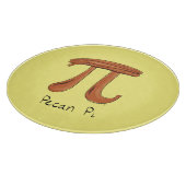 Pecan Pi Niedlich Mah Pi Day Pie Cutting Board Schneidebrett (Ecke)