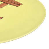 Pecan Pi Niedlich Mah Pi Day Pie Cutting Board Schneidebrett (Ecke)
