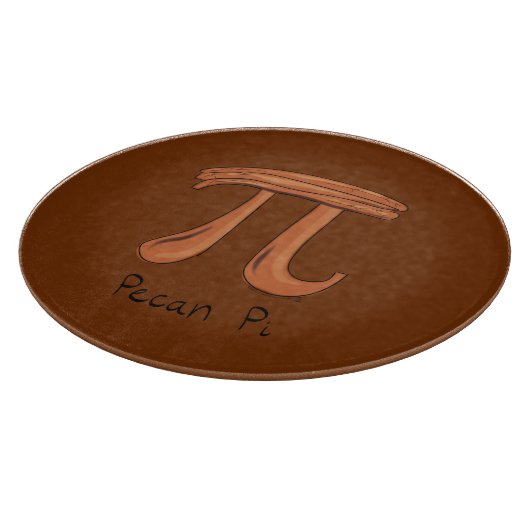 Pecan Pi Niedlich Mah Pi Day Pie Cutting Board Schneidebrett (Ecke)