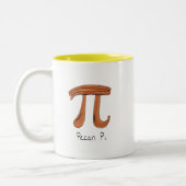 Pecan Pi Niedlich Mathe Pi Day Coffee Tasse (Links)