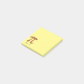 Pecan Pi Niedlich Mathematik Pi Day Notes Post-it Klebezettel (angewinkelt)