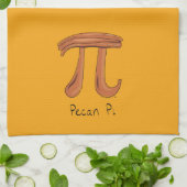 Pecan Pi Niedlich Mathematik Pi Day Pie Backen Küc Geschirrtuch (Gefaltet)