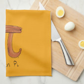 Pecan Pi Niedlich Mathematik Pi Day Pie Backen Küc Geschirrtuch (Viertel Falte)