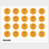 Pecan Pi Niedlich Mathematik Pi Day Stickers (Blatt)