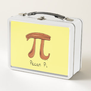 Pecan Pi Symbol Math Lehrer Metall Brotdose