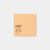 Pecan Pi Symbol Math Lehrer Niedliche Kinder Post-it Klebezettel (Vorderseite)