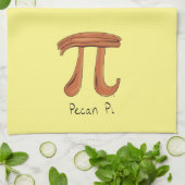 Pecan Pi Symbol Niedlich Mathe Lehrer Geschenk Geschirrtuch (Gefaltet)