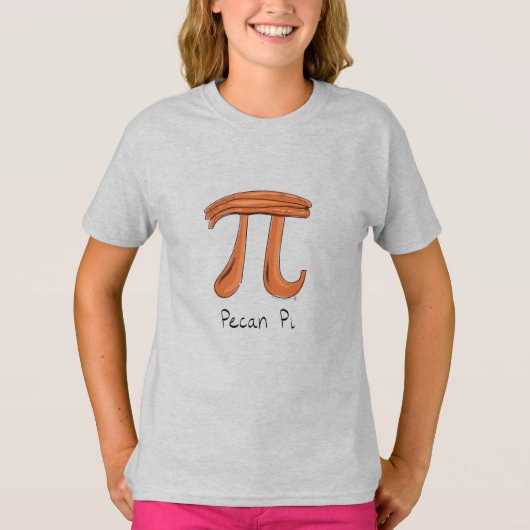 Pecan Pi Symbol Niedlich Mathe Lehrer Geschenk T-Shirt (Vorderseite)