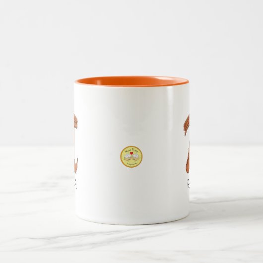 Pecan Pi Symbol Niedlich Mathe Lehrer Geschenk Zweifarbige Tasse (Mittel)