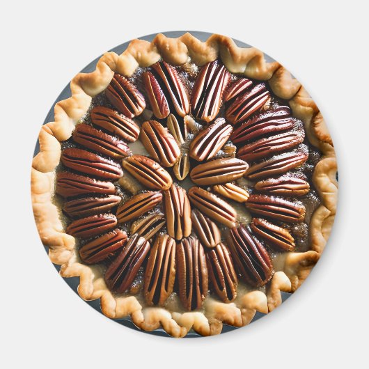 Pecan Pie Food Magnet (Vorne)
