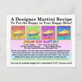 Pecan Pie Martini Rezept Karte (Vorderseite)