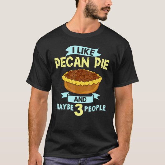 Pecan-Pie-Mini-Bars mit Veganen Cookies 1 T-Shirt (Vorderseite)