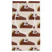 Pecan Pie Tart Southern Food Slice Dessert Feinsch Kleine Geschenktüte (Vorderseite)